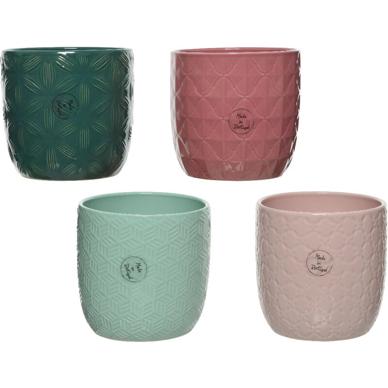 foto del prodotto peragashop 1 vaso in ceramica colore assortito 13cm