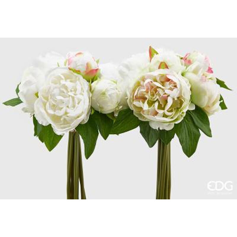 foto del prodotto peragashop bouquet di peonie con boccioli 1 pezzo olis bianco 25cm assortito edg