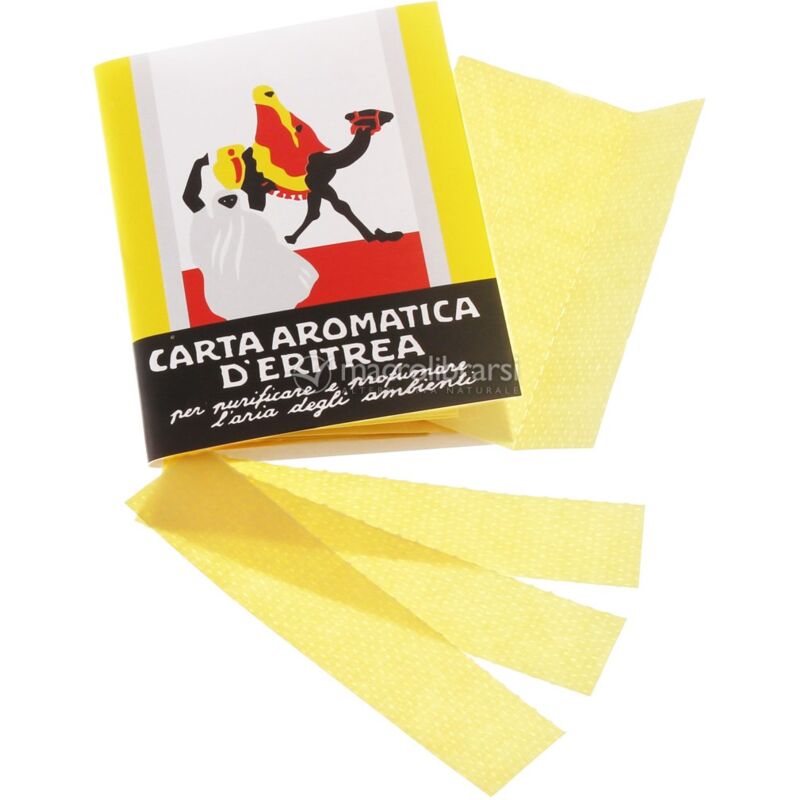 foto del prodotto peragashop carta aromatica d eritrea in libretto classico