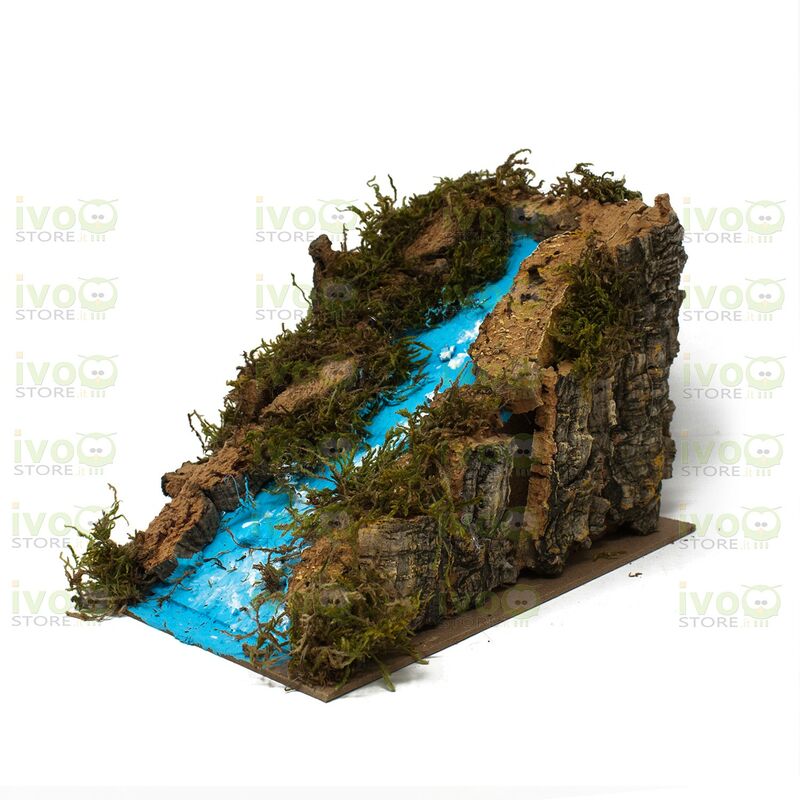 foto del prodotto peragashop cascata 14 x 20 x 14 cm per presepe con 5 luci a batteria 11023