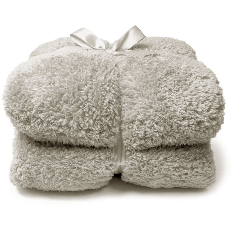 foto del prodotto peragashop - coperta teddy chateau grey 150x200 cm