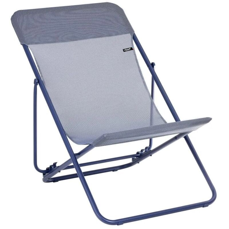 immagine 0 del prodotto peragashop sedia sdraio maxi transat lafuma lfm5170 indigo