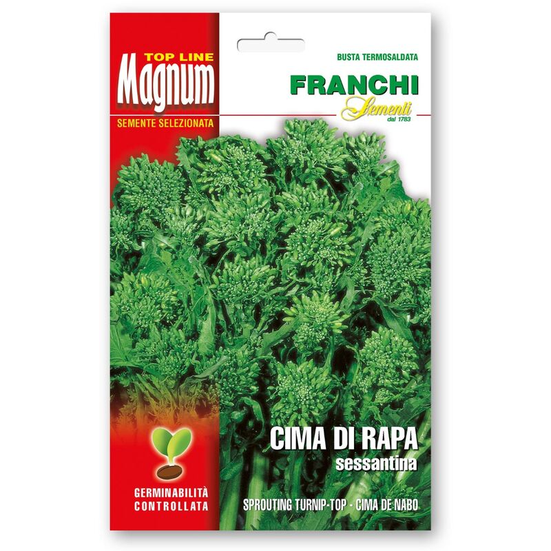 foto del prodotto peragashop semi di cima di rapa sessantina orto giardino