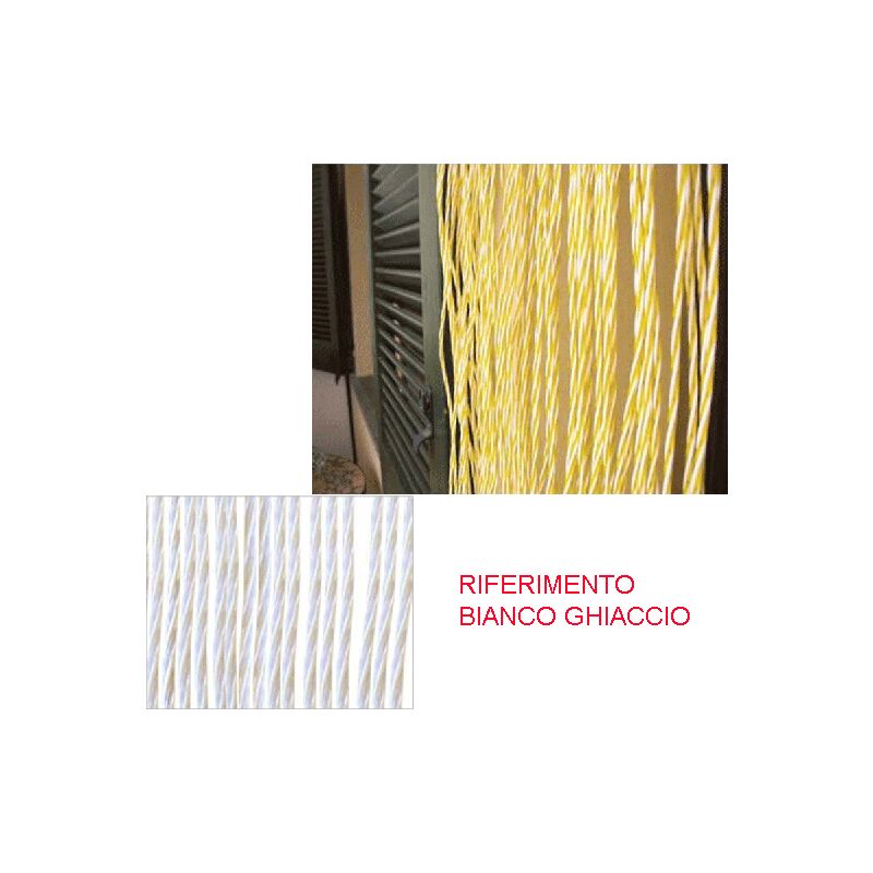 foto del prodotto peragashop tenda da sole tuca 100 x 220 cm bianco ghiaccio moschiera pvc