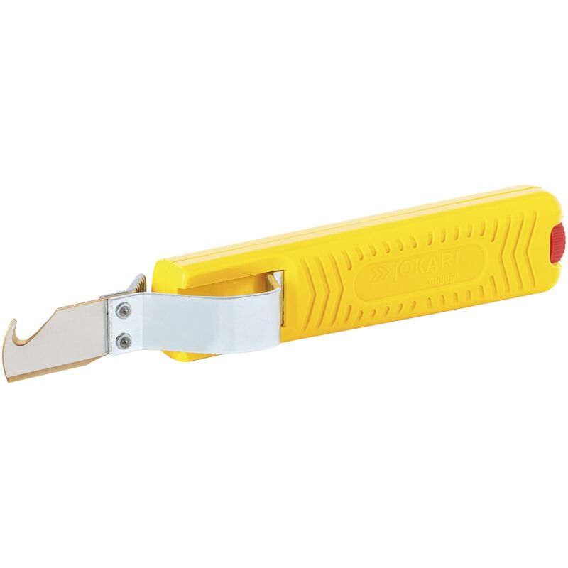 foto del prodotto perel jokari j10282 cuchillo pelacables standard n 28h con cuchilla en forma de gancho 8 28 mm 