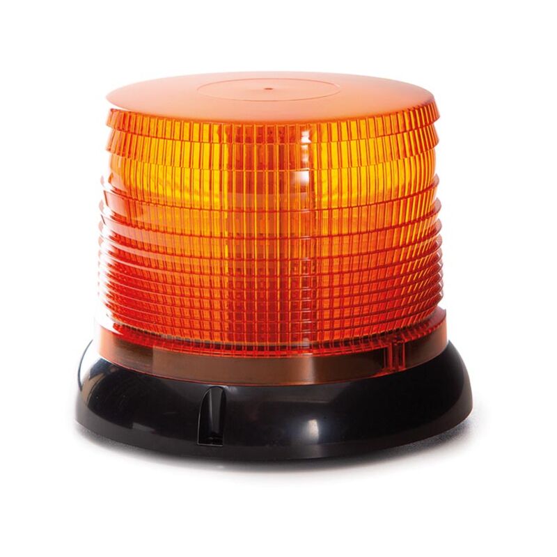 foto del prodotto perel luce led arancione lampeggiante, incluso cavo usb c e convertitore da usb c a usb a, con vite, magnete e supporto a ventosa