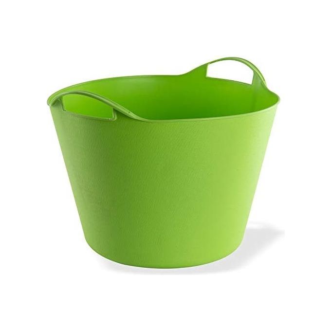 foto del prodotto perel secchio contenitore multiuso flex bag 46 cm 43 lt verde