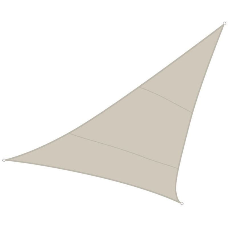 foto del prodotto perel vela ombra triangolo 5 x 5 x 5 mt colore crema