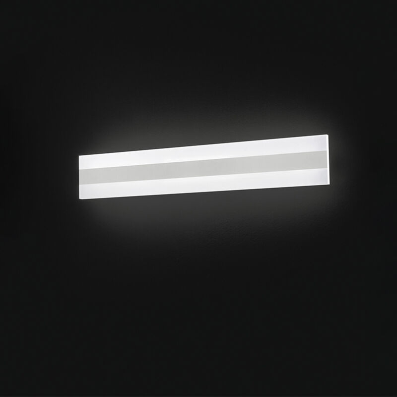 foto del prodotto perenz applique moderna bend metallo bianco acrilico led 30w 4000k l60