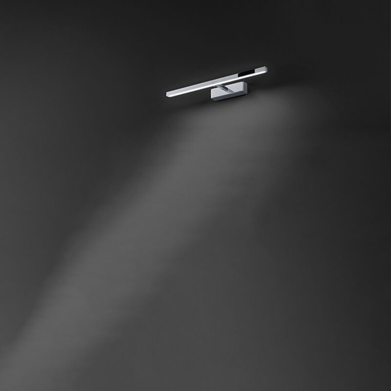 foto del prodotto perenz applique moderna riga metallo cromo acrilico led 12w 3000k