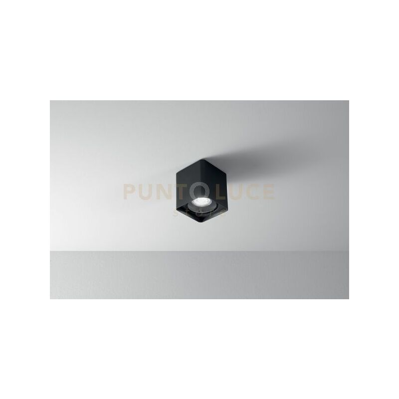 foto del prodotto perenz brick plafoniera 1 luce alluminio colore grafite attacco gu10