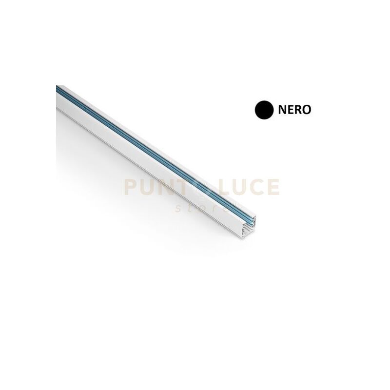 foto del prodotto perenz illumina profilo in alluminio colore nero per sistema binario trifase m2