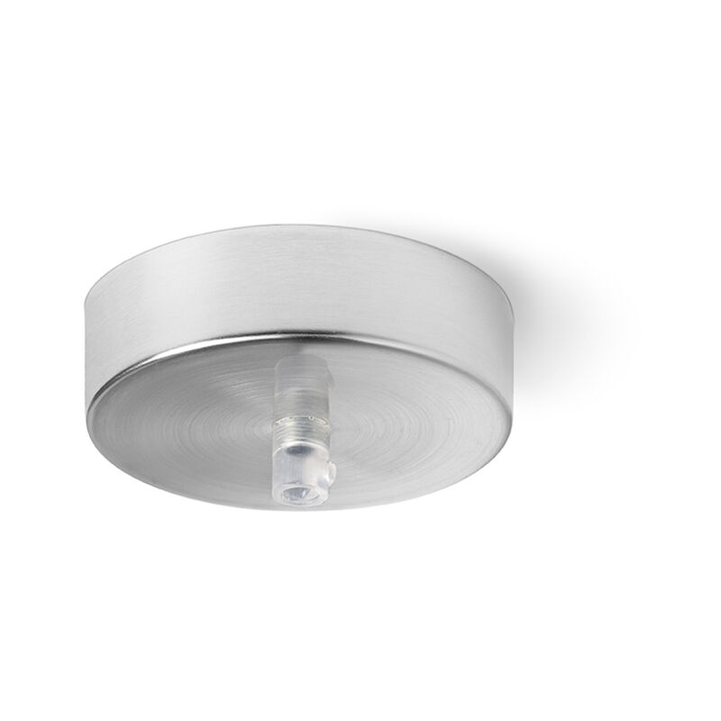 foto del prodotto perenz rosone in metallo cromo spazzolato d10cm