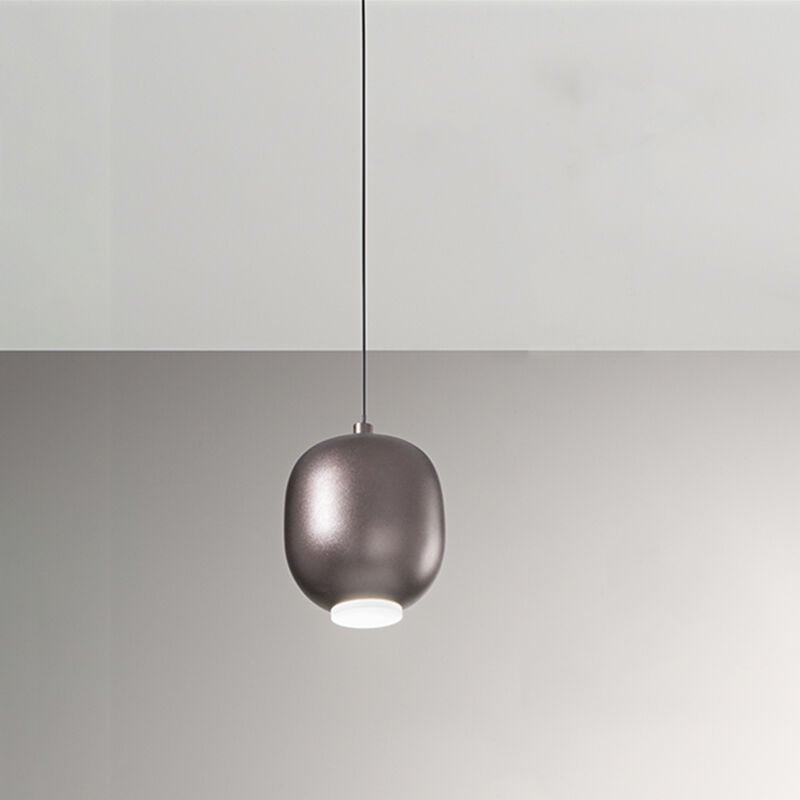 foto del prodotto perenz sospensione contemporanea bullet metallo marrone led 9w 3000k d12