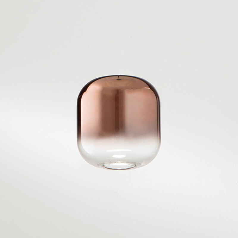 foto del prodotto perenz vetro borosilicato contemporaneo hunter rame specchiato d14