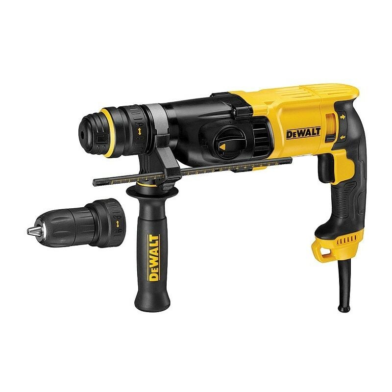 foto del prodotto perforatore dewalt sdsplus 800w mandrino maniglia valigetta per il trasporto d25134k