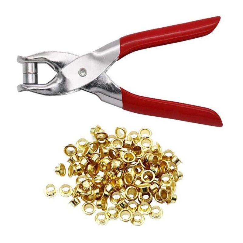 foto del prodotto perforatrice per occhielli, pinza per punzonatura cinture in pelle, macchina da cucire, borsa per scarpe, cinturino per orologio, strumento per