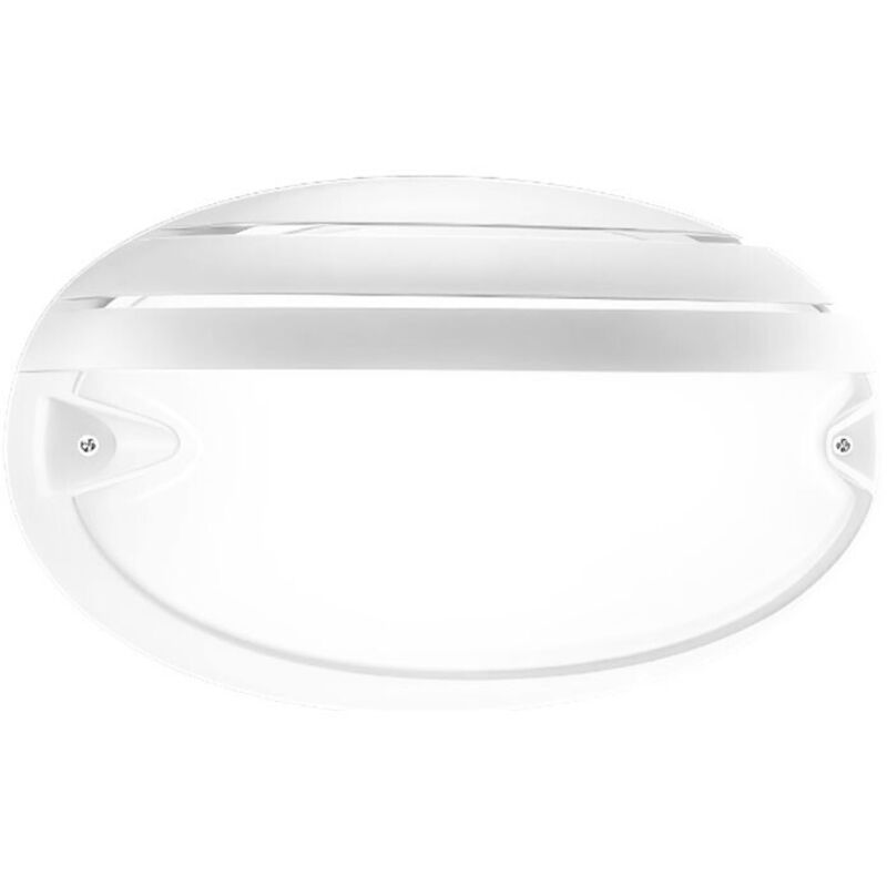 foto del prodotto performance in lighting plafoniera prisma chip ovale con attacco e27 bianca ip55 005706
