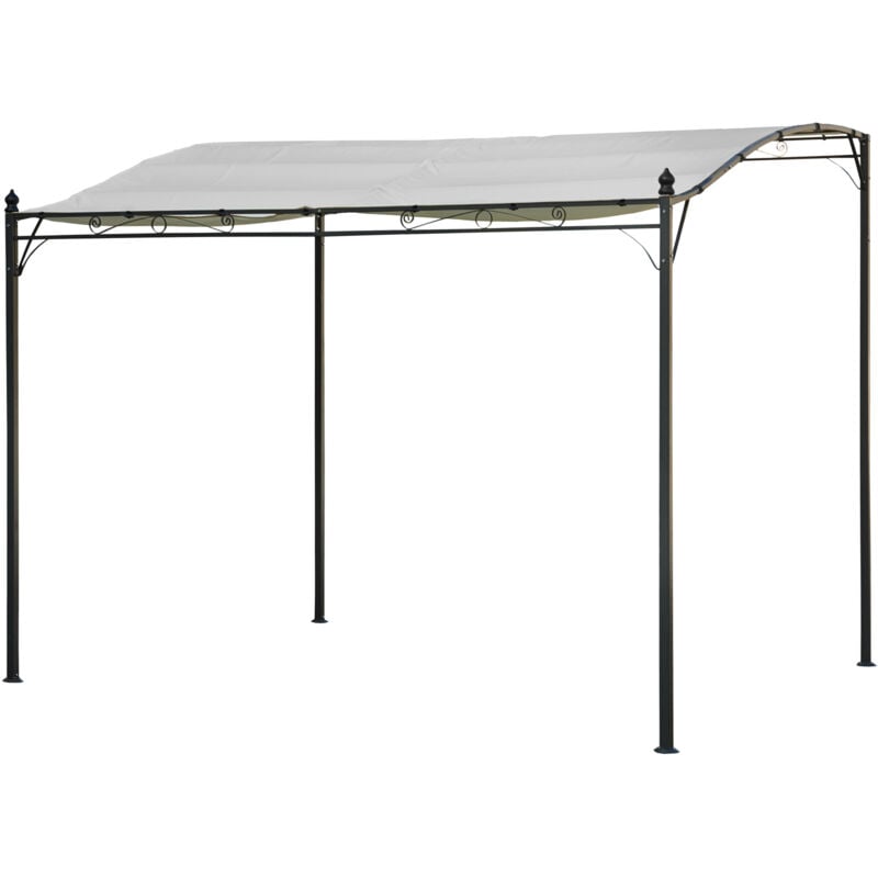 foto del prodotto pergola a parete 3 2,5 m nice beige