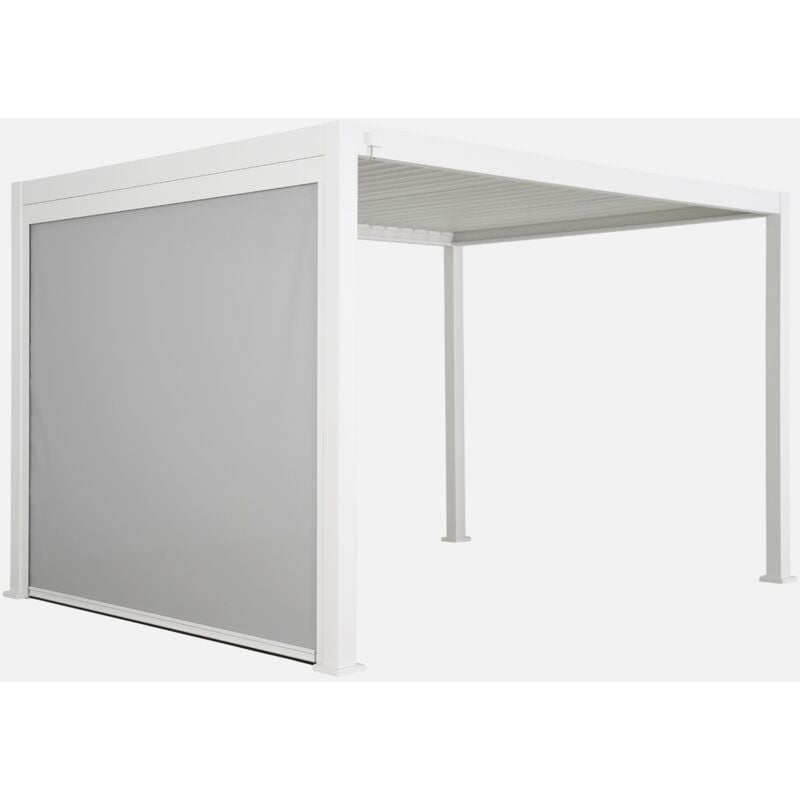 foto del prodotto pergola bioclimatica 3x4m in alluminio tenda da sole 3m