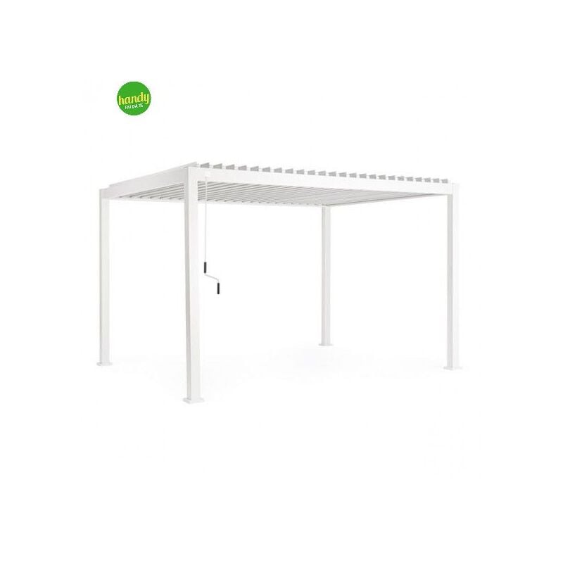 foto del prodotto pergola bizzotto ocean 3 x 4 m bianco