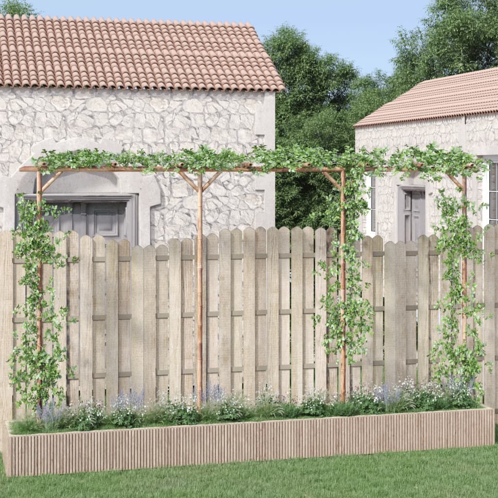 foto del prodotto pergola in bamb 385x40x205 cm cod mxl 77210