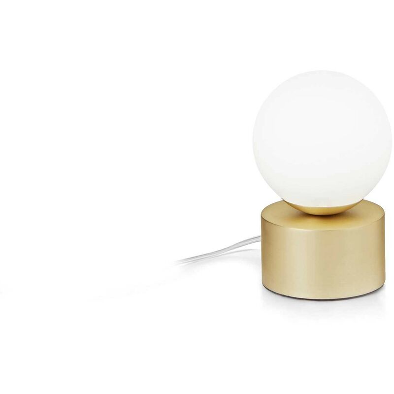 foto del prodotto perlage tl1, lampada da tavolo ideal lux