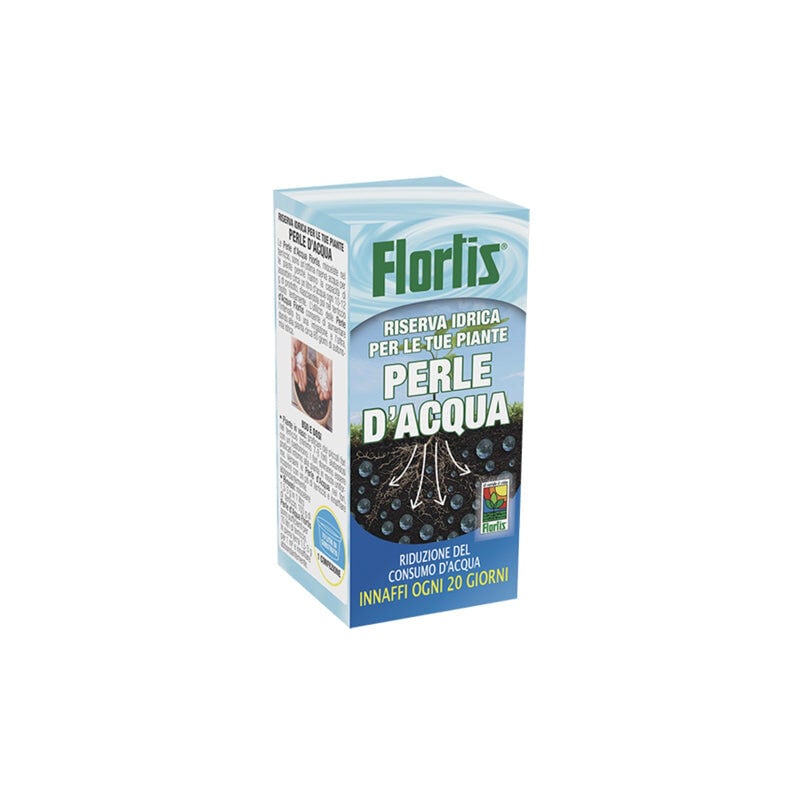 foto del prodotto perle d acqua riserva idrica per piante 100gr flortis fiori verdure vacanze