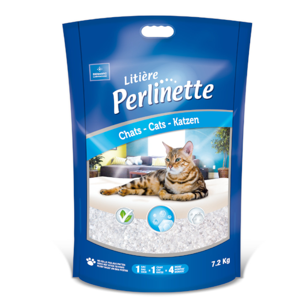 foto del prodotto perlinette irr guli re lettiera per gatti 7,2 kg