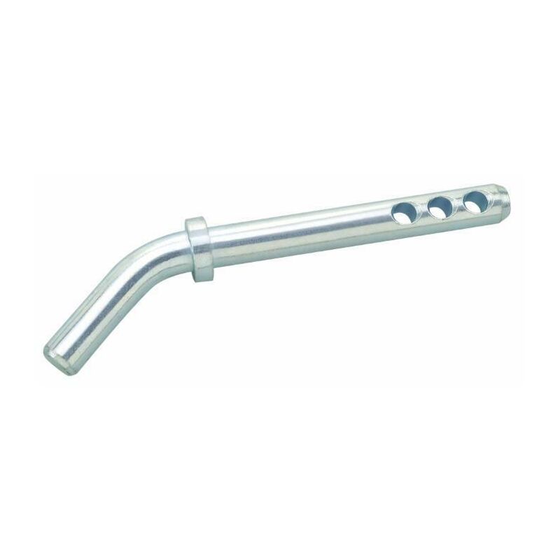 foto del prodotto perno piegato d.22 fori 3 per trattore lunghezza 160mm