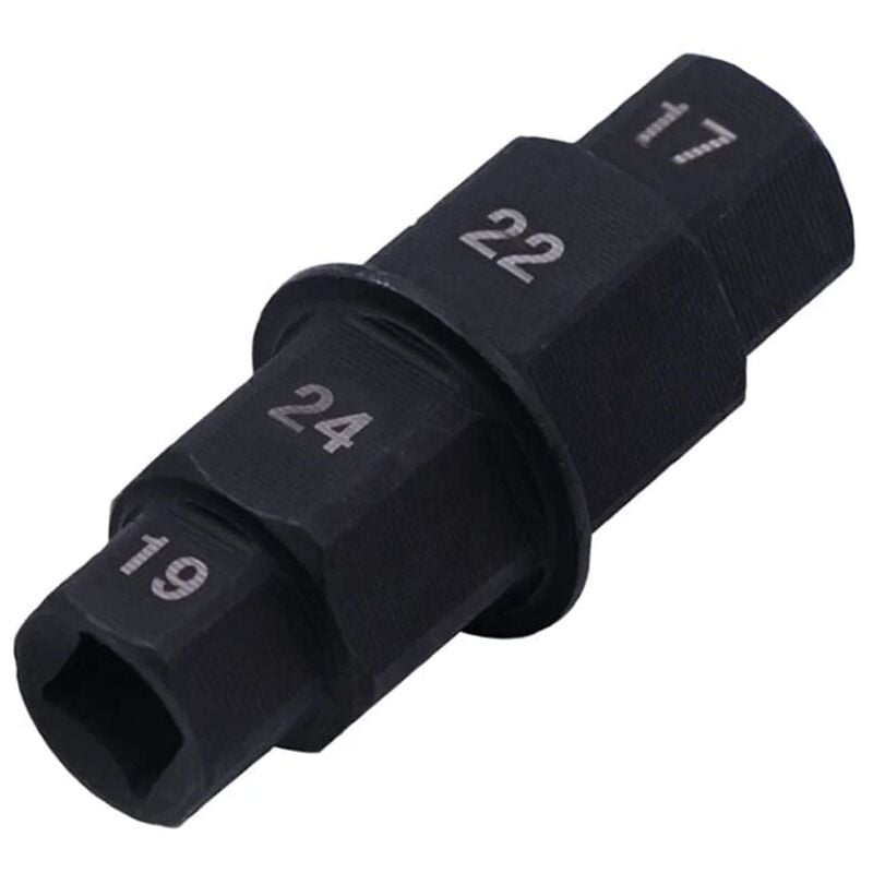 foto del prodotto perno ruota anteriore moto, chiave per perno ruota, chiave per perno ruota moto, bussola speciale per moto, perno esagonale, perno ruota moto, perno ruota anteriore (nero)
