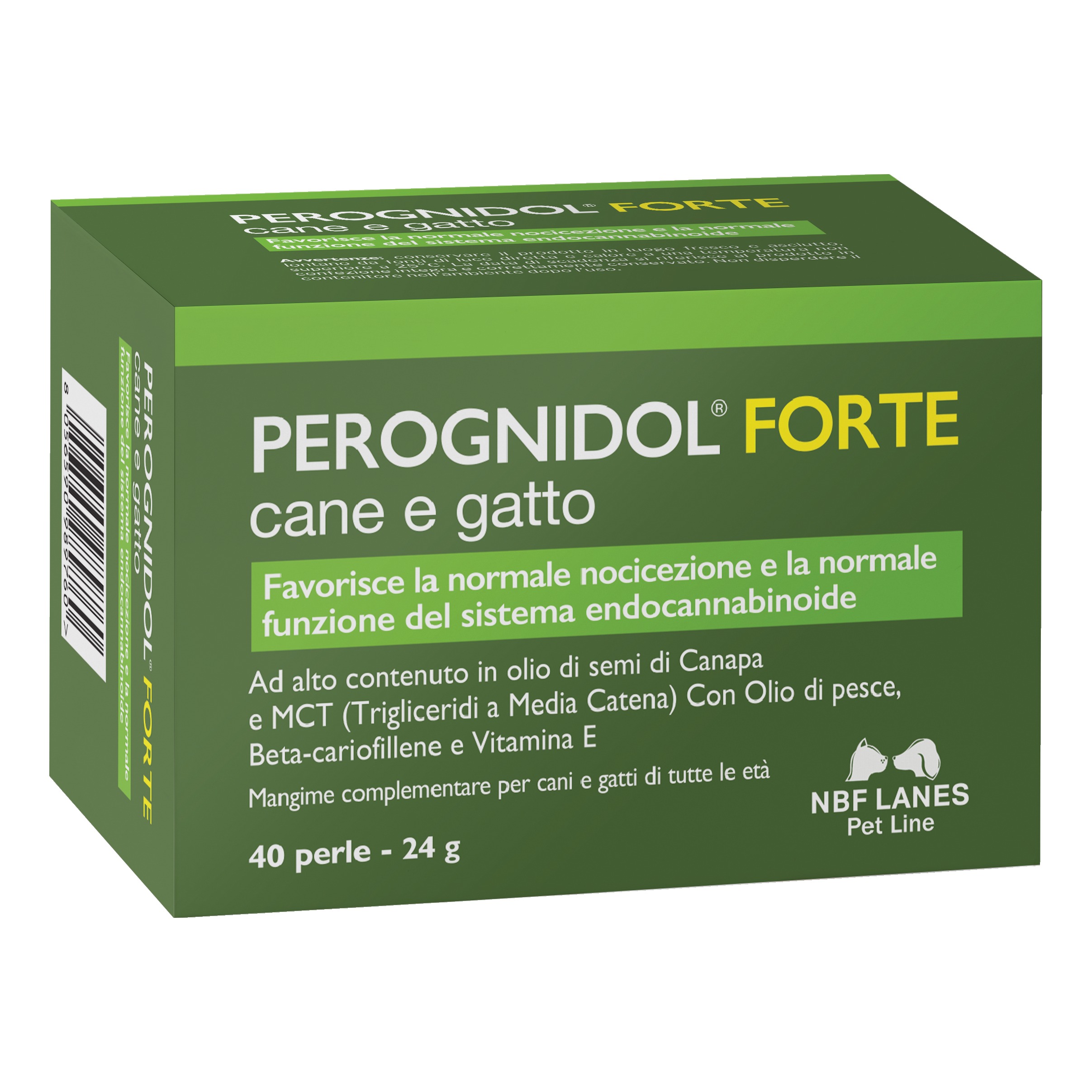 foto del prodotto perognidol forte cane e gatto 40 perle