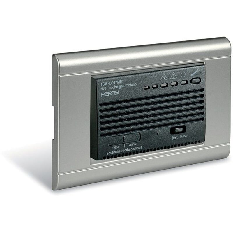 foto del prodotto perry - kit gas alarm metano con elettrovalvola 1 2'