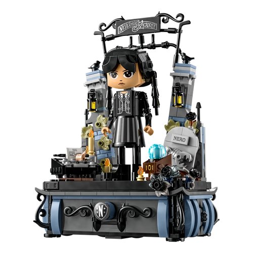 foto del prodotto personaggio di mercoled lego 76780 wednesday addams
