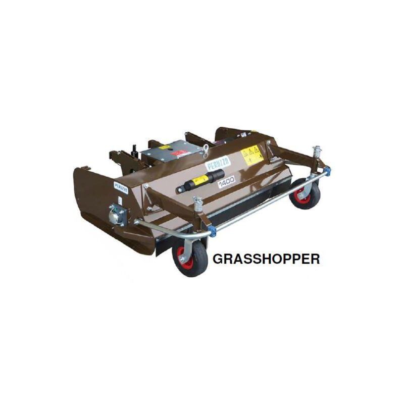foto del prodotto peruzzo trinciaerba frontale teg special 1400 trattore agricolo grasshopper