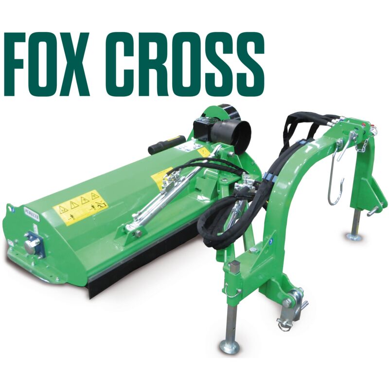 foto del prodotto peruzzo trinciaerba posteriore fox cross 1200 40 mazze attacco a 3 punti
