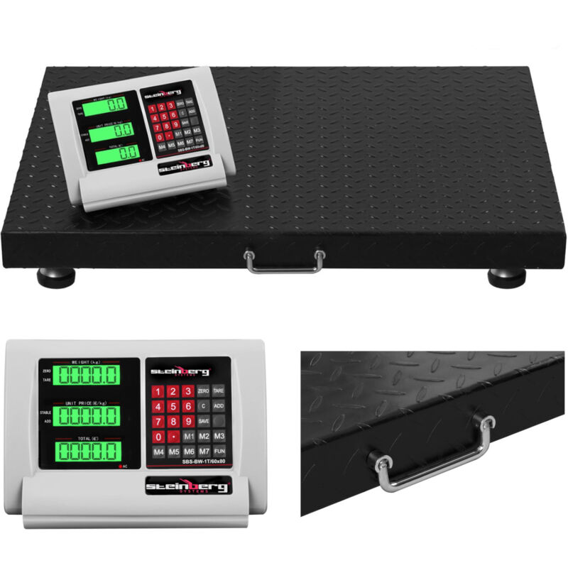 foto del prodotto peso della piattaforma di archiviazione lcd wifi wireless sbs bw 1t fino a 1 tonnellata