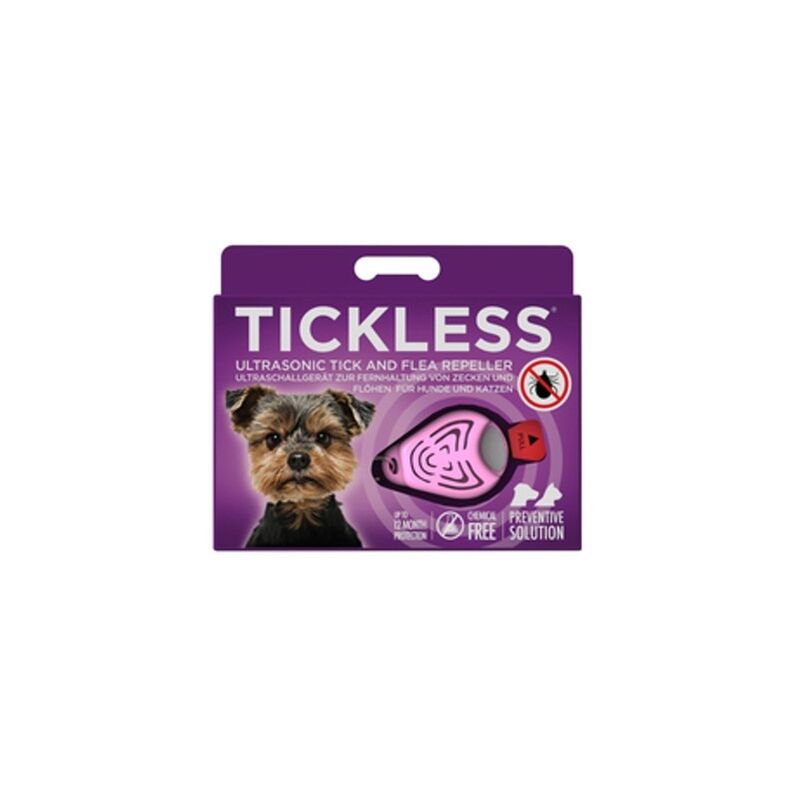 foto del prodotto pet ictus repellente ad ultrasuoni per cani pink