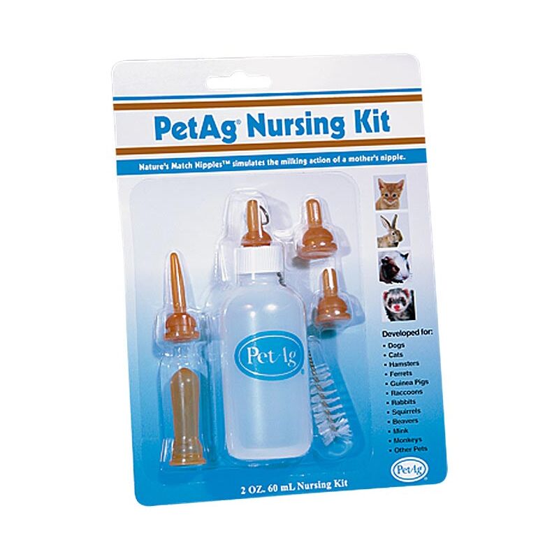 foto del prodotto petag nursing kit 2 oz. 60 ml per l allattamento artificiale di cuccioli di taglia piccola