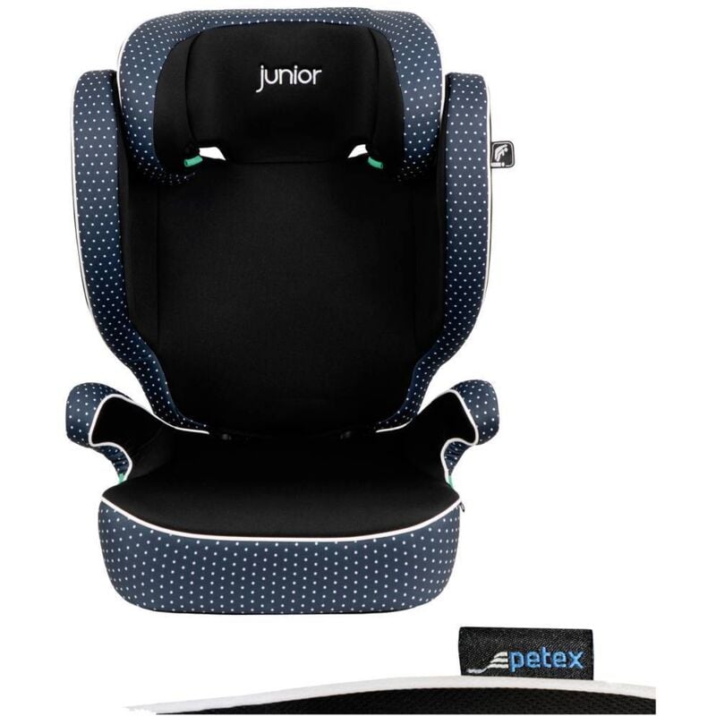 foto del prodotto petex basic 1502 blau hdpe nach ece r129 seggiolino per bambini blu