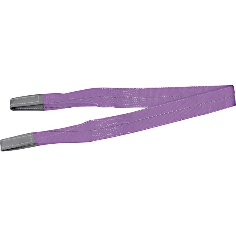 foto del prodotto petex cinghia di sollevamento carico di lavoro wll 1 t 2 m 47101224 violetto