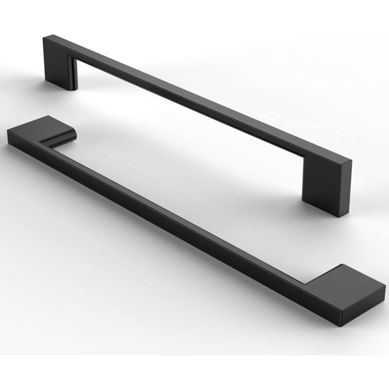 foto del prodotto petites ecrevisses 10 pezzi maniglie per mobili cassetti maniglie per mobili moderne per armadietto con viti nero 192mm