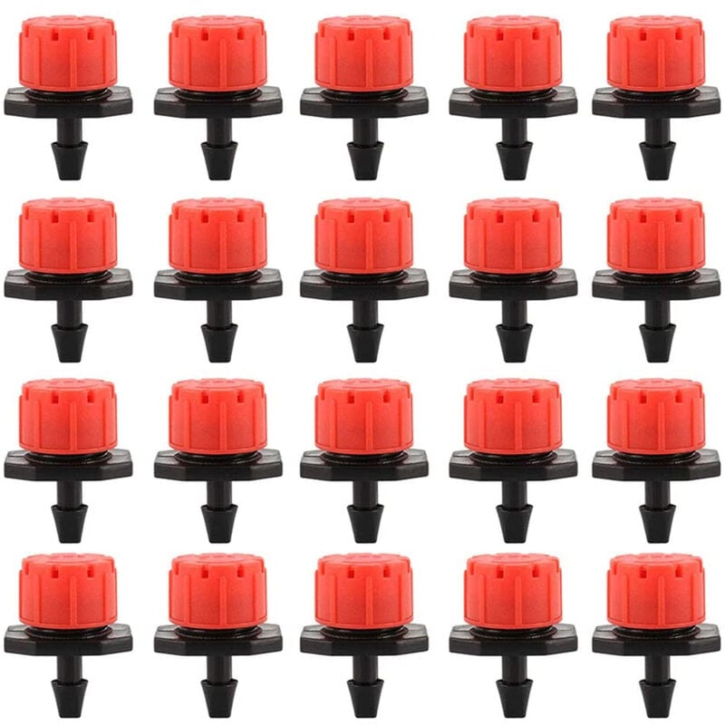 foto del prodotto petites ecrevisses 100 pezzi gocciolatori per irrigazione irrigatori a goccia regolabili micro gocciolamento automatico per prato piante serra per