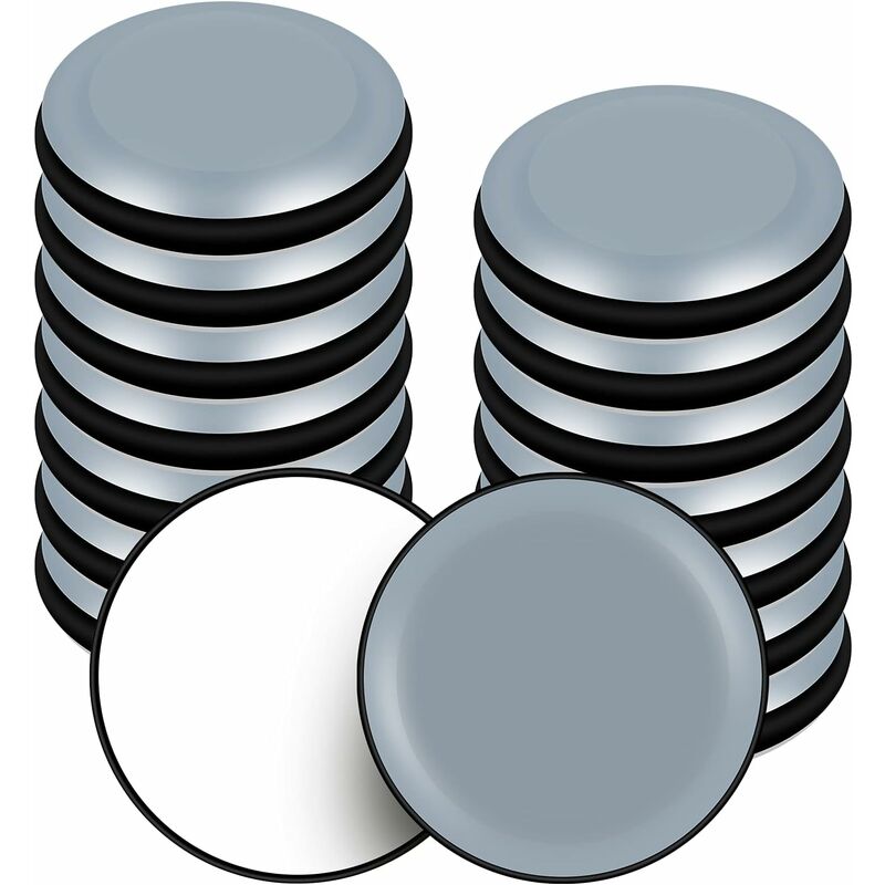 foto del prodotto petites ecrevisses 16 pezzi scivoli per mobili rotondi 20mm scivolo per sedia autoadesivi piedini per mobili in teflon