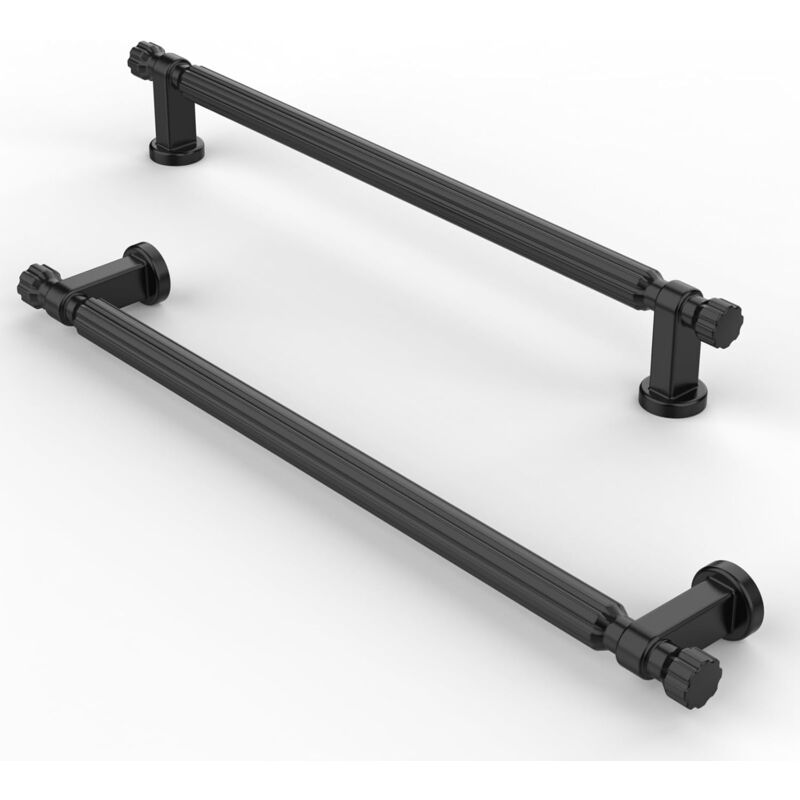 foto del prodotto petites ecrevisses 6 pezzi maniglie per mobili cucina maniglie per armadio moderno con viti per cassetto nero 192mm