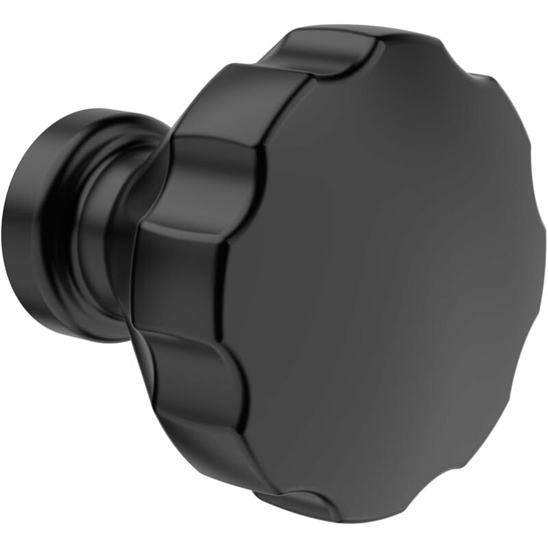 foto del prodotto petites ecrevisses 6 pezzi maniglie per mobili cucina maniglie per armadio moderno con viti per cassetto nero unico foro