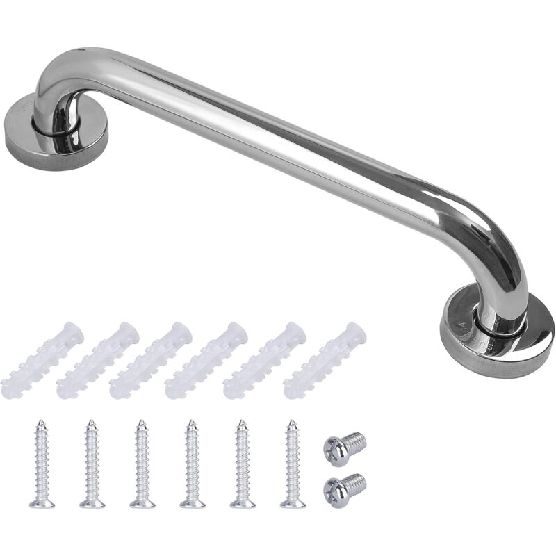 foto del prodotto petites ecrevisses maniglione da bagno acciaio inox 35cm maniglia di sicurezza maniglia ausiliaria per vasca wc scale