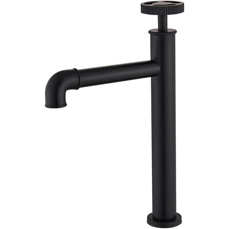 foto del prodotto petites ecrevisses rubinetto per lavabo stile industriale miscelatore per lavabo da bagno uscita acqua alta disponibile freddo e caldo nero