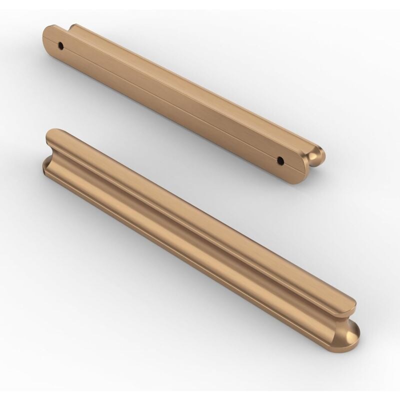 foto del prodotto petites ecrevisses set di 10 maniglie per mobili maniglie per armadio in metallo con viti maniglie moderne per cassetto oro 128mm