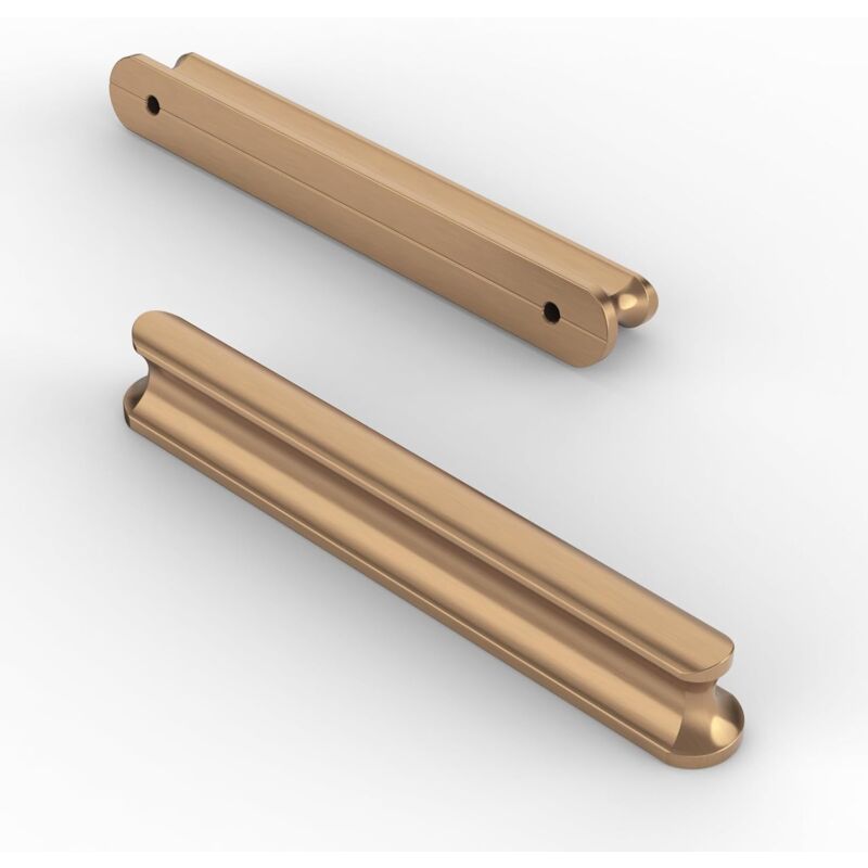 foto del prodotto petites ecrevisses set di 10 maniglie per mobili maniglie per armadio in metallo con viti maniglie moderne per cassetto oro 96mm